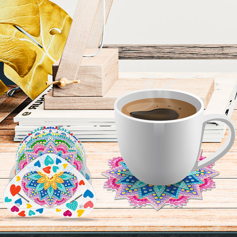 Image of Cute Animals Diamond Painting Coaster