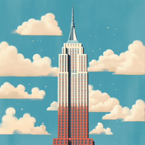 Image of Empire State Building - DIY Diamond Painting