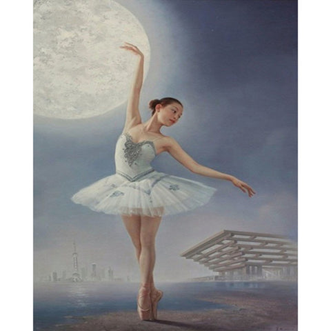 Image of ballet dancing woman