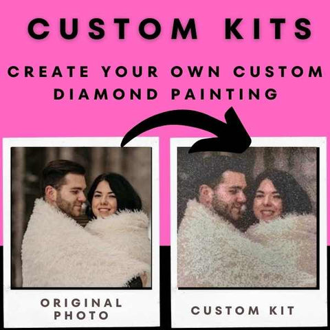 Image of Custom Diamond Painting Kit | Create Your Own Diamond Painting