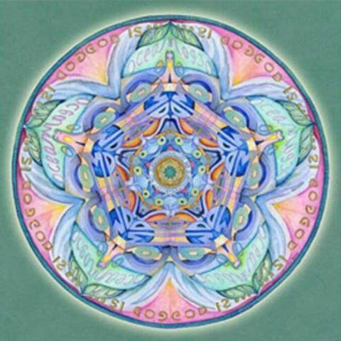 Image of Spiritual diamond art mandala