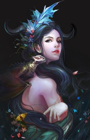 Image of Magical Girl Diamond Painting Kit