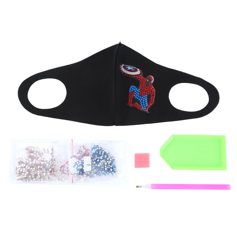 Image of Spider Man - DIY Diamond Face Mask