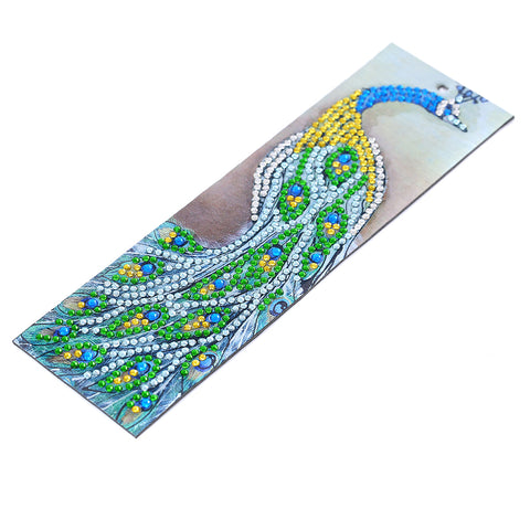 Image of Peacock - Diamond Painting Bookmark