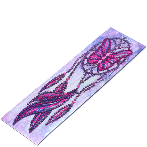 Image of Butterfly Dreamcatcher - Diamond Painting Bookmark