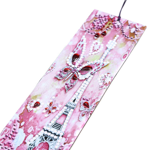 Image of Butterfly in Paris - Diamond Painting Bookmark