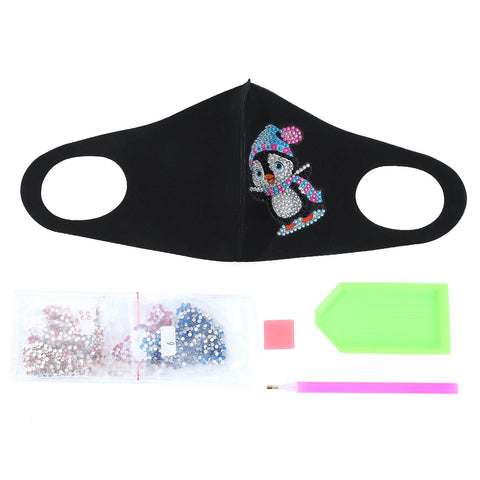 Image of Penguin - DIY Diamond Face Mask
