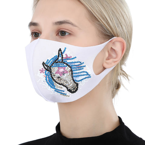 Image of Horse - DIY Diamond Face Mask
