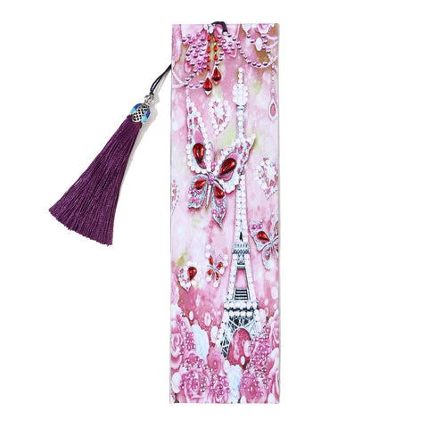 Image of Butterfly in Paris - Diamond Painting Bookmark