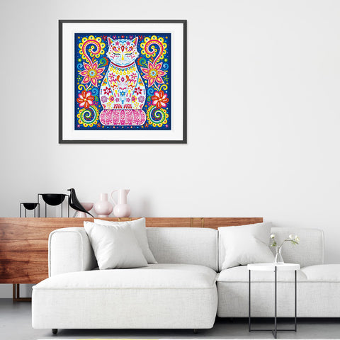 Image of Cat - DIY Diamond Painting Glow in the Dark