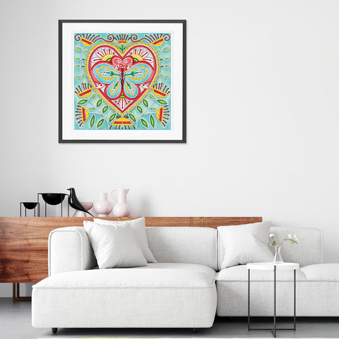 Image of Heart - DIY Diamond Painting Glow in the Dark