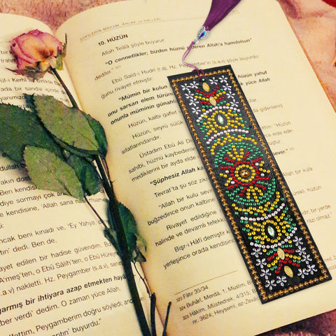 Image of Abstract #2 - Diamond Painting Bookmark