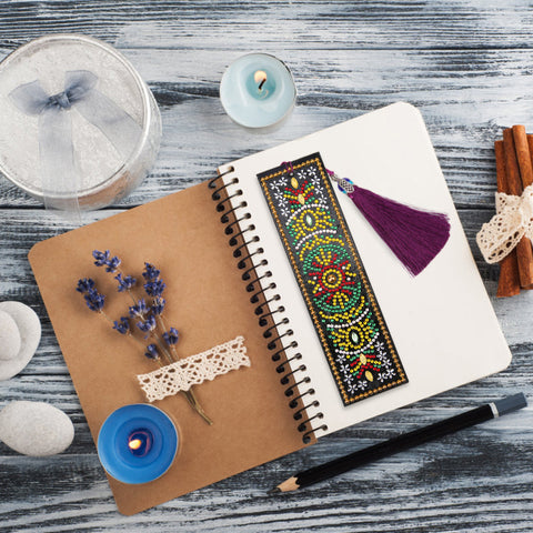 Image of Abstract #2 - Diamond Painting Bookmark