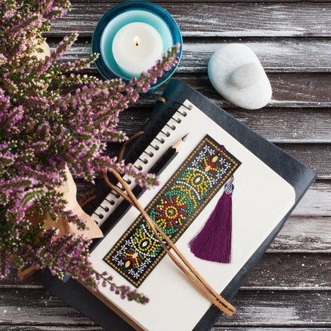 Image of Abstract #2 - Diamond Painting Bookmark