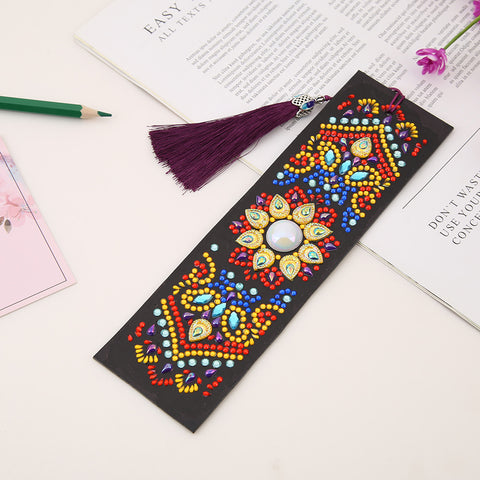 Image of Mandala Sun - Diamond Painting Bookmark