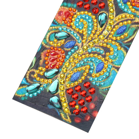 Image of Red Rose - Diamond Painting Bookmark