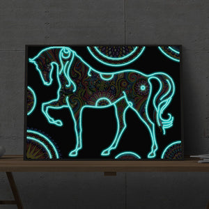 Horse - DIY Diamond Painting Glow in the Dark