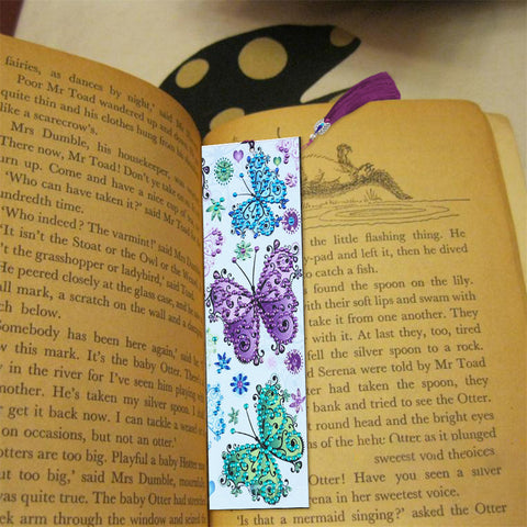 Image of Butterfly - Diamond Painting Bookmark