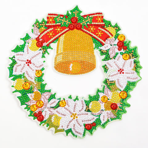 Image of Bell Wreath - Diamond Painting Ornament