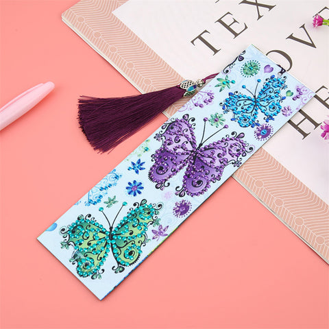 Image of Butterfly - Diamond Painting Bookmark