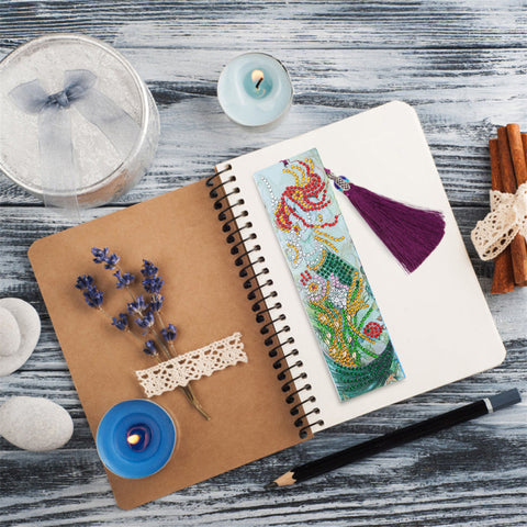 Image of Lovely Mermaid - Diamond Painting Bookmark