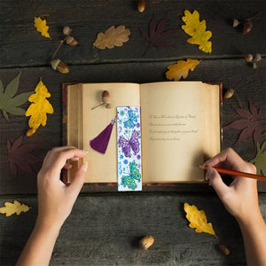 Butterfly - Diamond Painting Bookmark