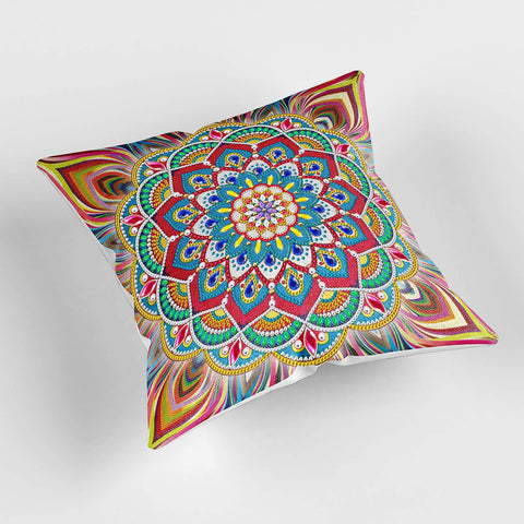 Image of Mandala - DIY Diamond Painting Pillow Case