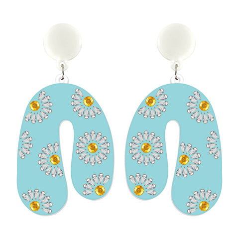 Image of Sunflower - DIY Diamond Earrings