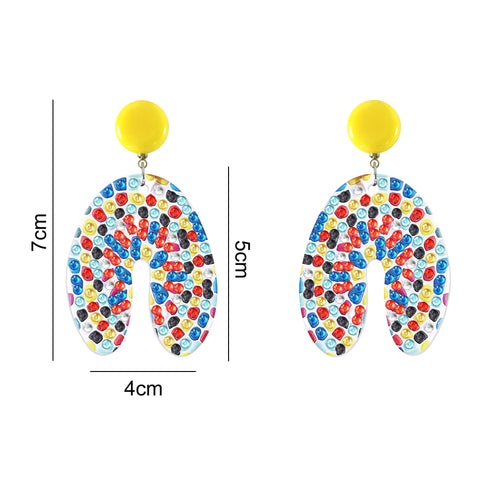 Image of Mosaic - DIY Diamond Earrings