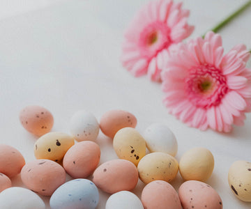 Pastel Eggs and Daisy Flower - DIY Diamond Painting