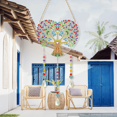 Image of Tree Heart - DIY Diamond Painting Hanging Ornament