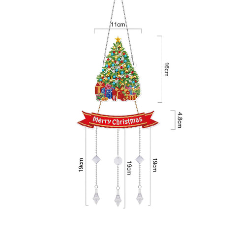 Image of Christmas Tree - DIY Diamond Painting Hanging Ornament
