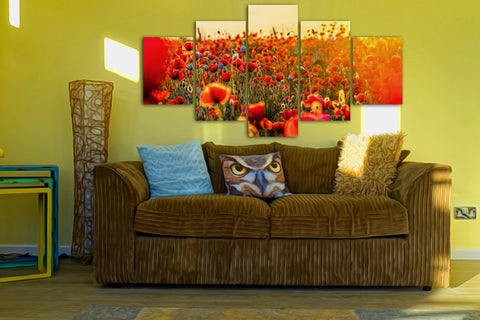 Image of DIY Diamond Painting Flowers Multi Panel