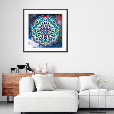 Image of Mandala - DIY Diamond Painting Glow in the Dark