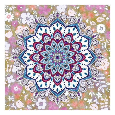 Image of Mandala #2 - DIY Diamond Painting Glow in the Dark