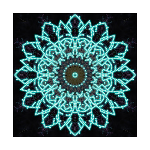 Image of Mandala #4 - DIY Diamond Painting Glow in the Dark