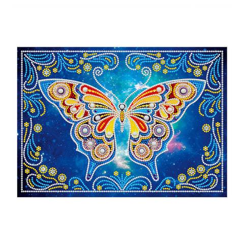 Image of Butterfly - DIY Diamond Painting Glow in the Dark