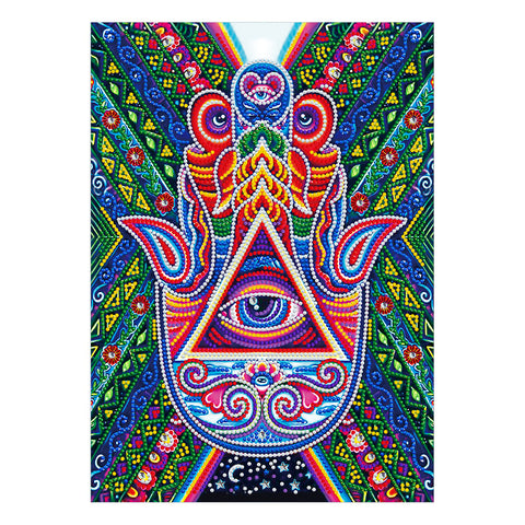 Image of Lotus - DIY Diamond Painting Glow in the Dark