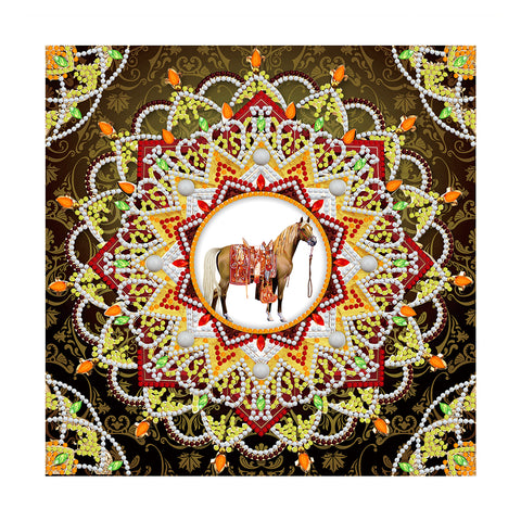 Image of Mandala #5 - DIY Diamond Painting Glow in the Dark