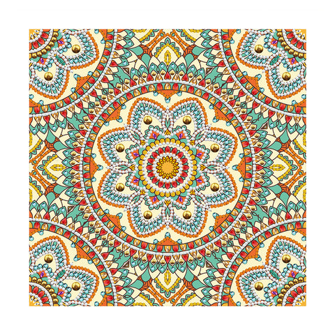 Image of Mandala #7 - DIY Diamond Painting Glow in the Dark