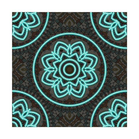 Image of Mandala #7 - DIY Diamond Painting Glow in the Dark