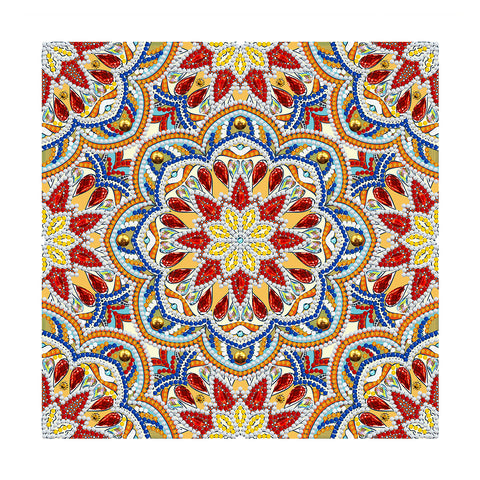 Image of Mandala #9 - DIY Diamond Painting Glow in the Dark