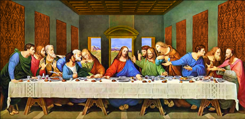 Image of The Last Supper - DIY Partial Diamond Painting