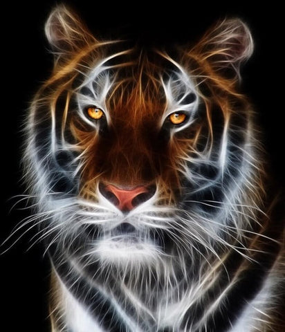 Image of Tiger #4 - DIY Diamond Painting