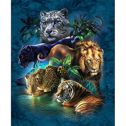 Image of Wild Beasts - DIY Diamond Painting