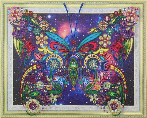 Image of Butterfly - Glittering 5D DIY Diamond Painting