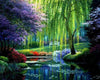 Paradise in Forest - DIY Diamond Painting