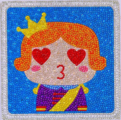Image of Prince Charming - DIY Diamond Painting for Kids