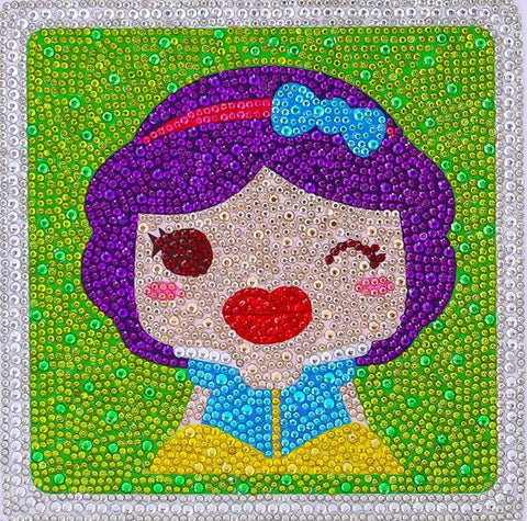 Image of Snow White - DIY Diamond Painting for Kids