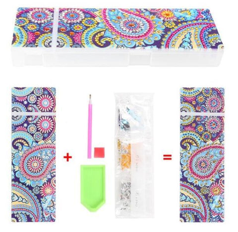 Image of DIY Diamond Painting Pencil Case #13